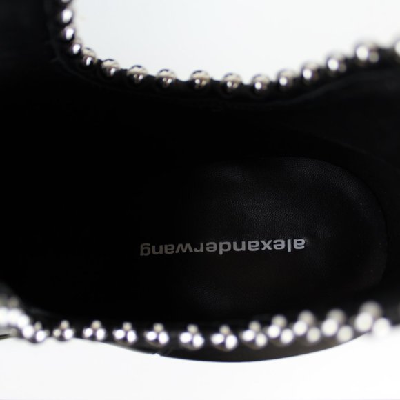 New ALEXANDER WANG Gabi Leather Ankle Boot - Picture 10 of 10